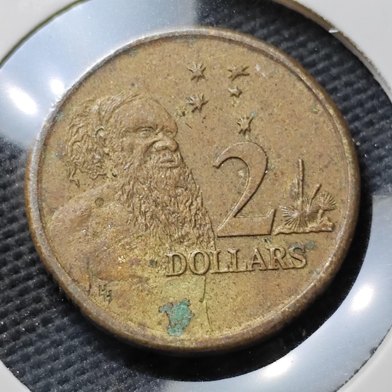 KK钱币收藏小铺  第372场  2月预留时间 周末发货  澳大利亚2元