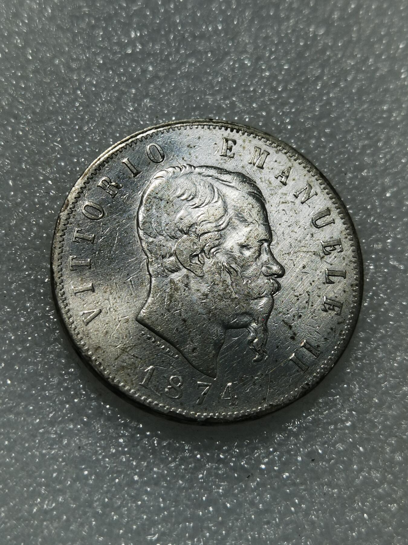 天下钱庄专场欢迎参拍 意大利5里拉银币