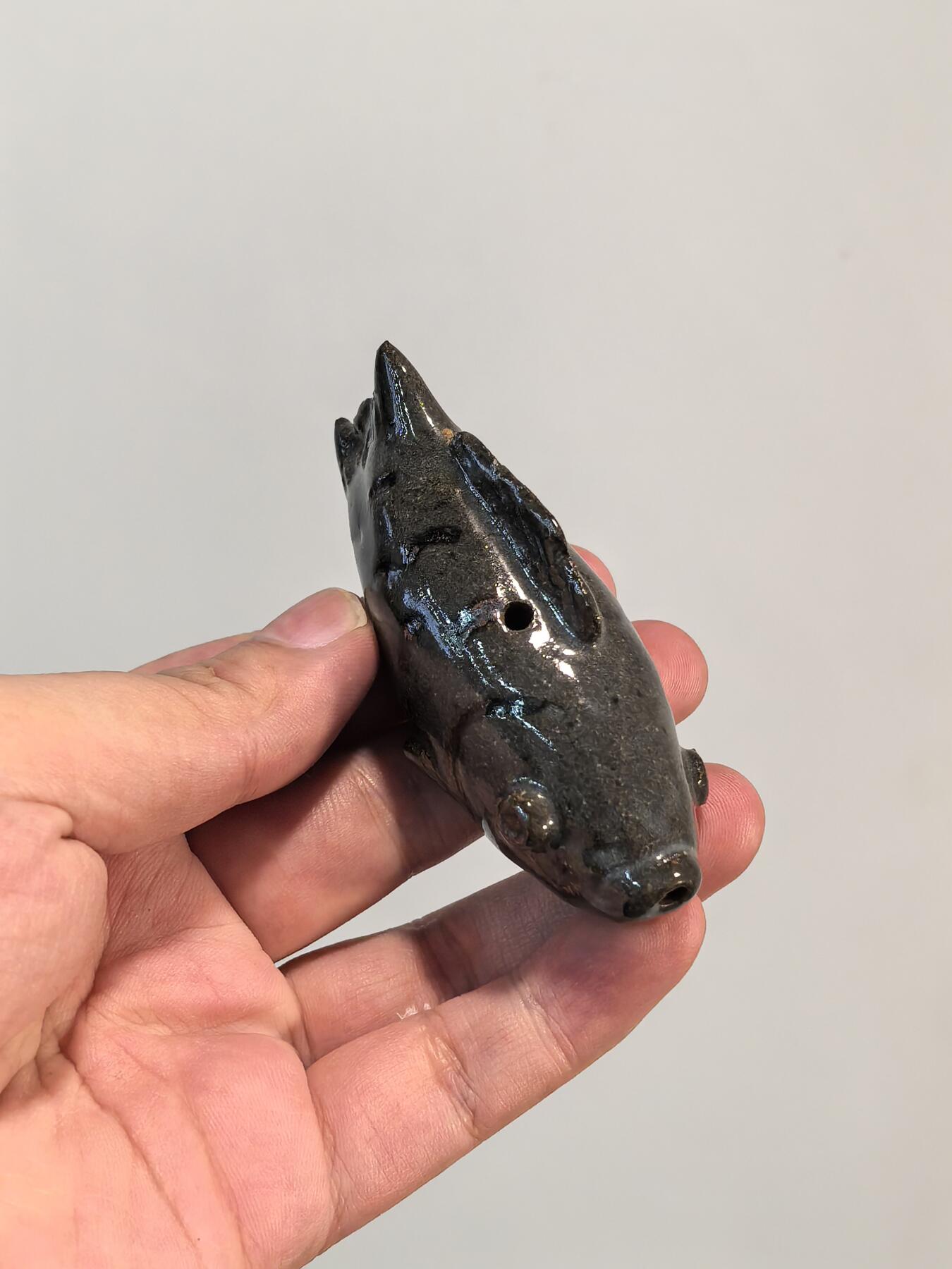 兰馨堂瓷器专场 民国全品陶瓷小鱼水滴年年有鱼 结