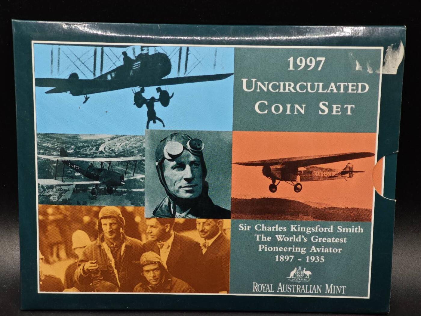 【淘币小摊】实时拍第七百九十九拍   银币套币场   满百包邮可预留二周 每周一统一发货   澳大利亚1997年纪念套币