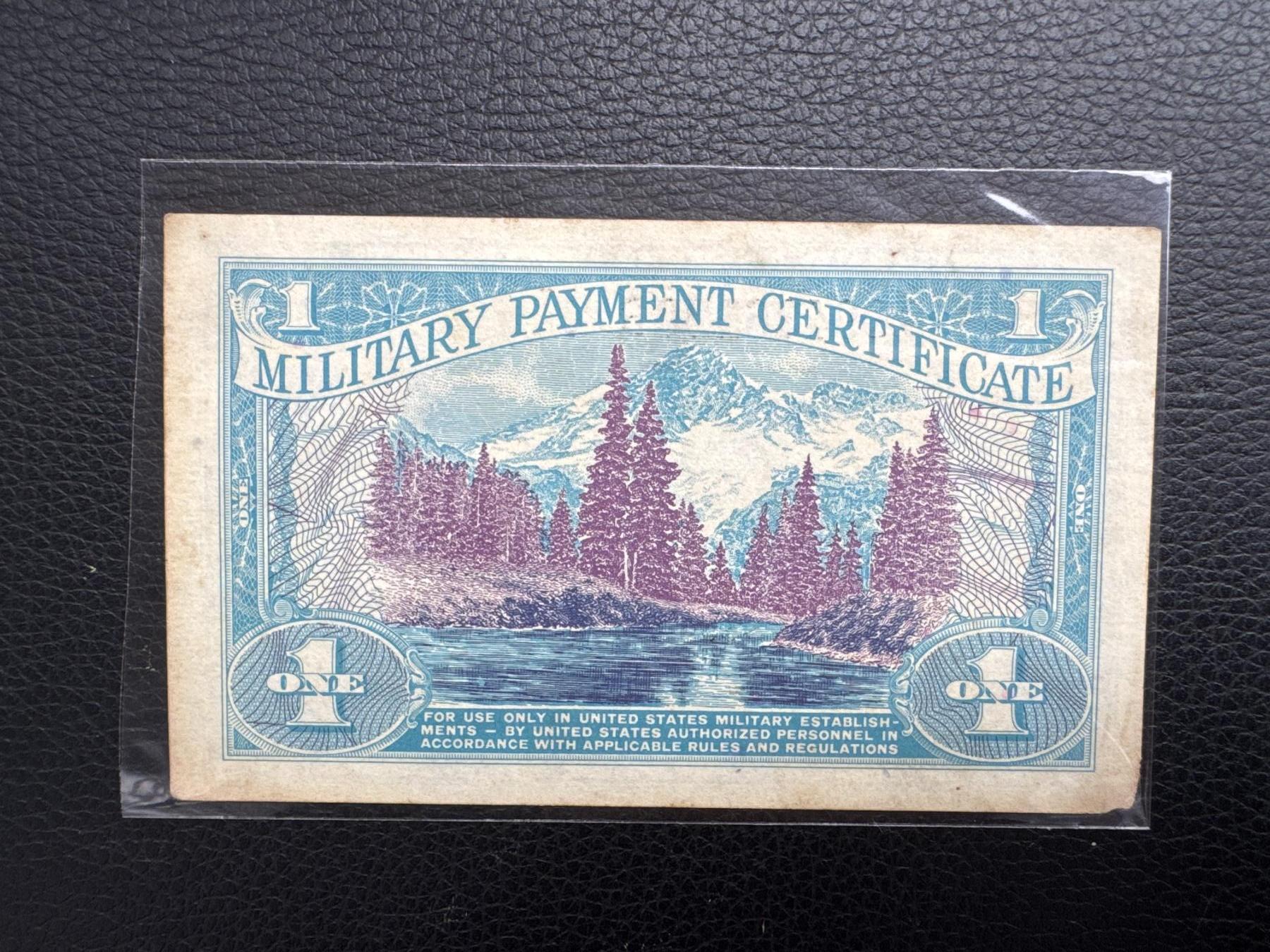 桂P钱币文化工作室拍卖第四十五期  美军越战1966年版1美金军票