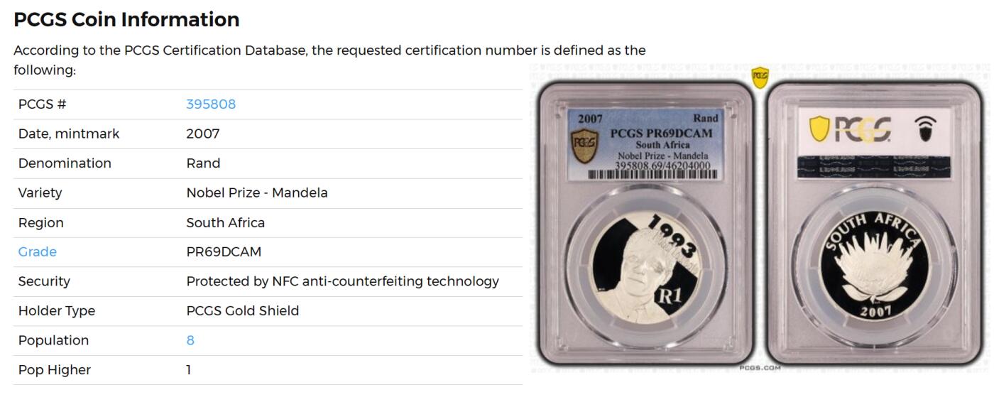 PThappally收藏第54次拍卖，英联邦地区硬币纸币  澳大利亚 2007 1R 15.0 g 铜镍币 PCGS PR69DCAM