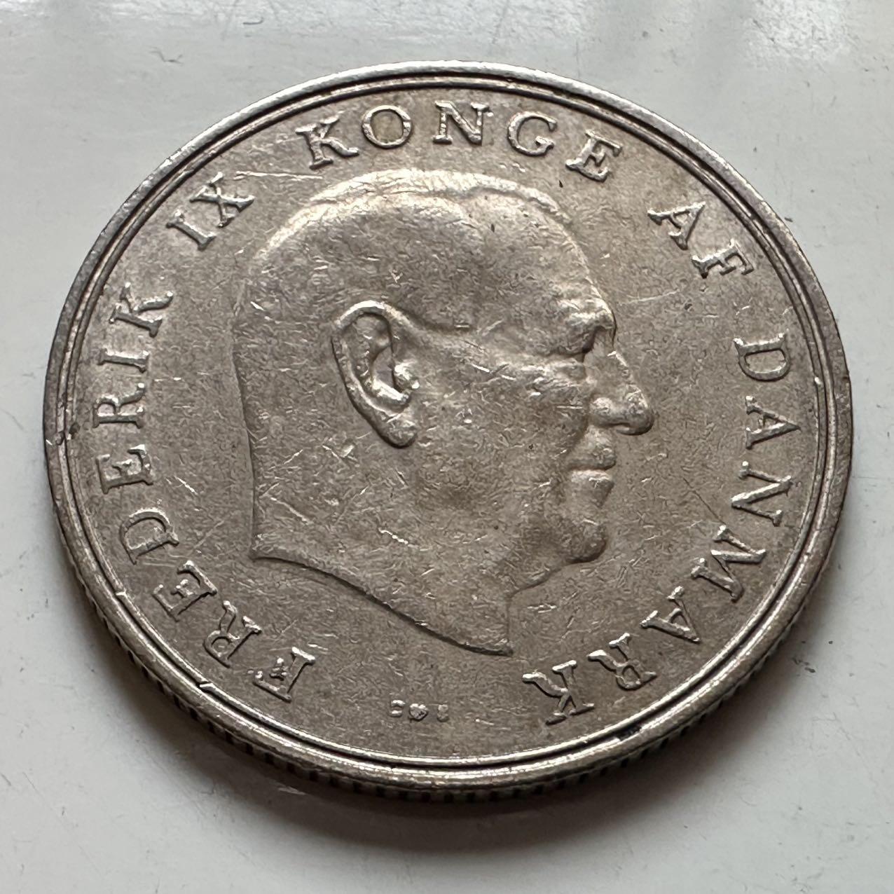 🌹外币初藏🌹🐯2025年第129场  每周二四六晚8️⃣点 接代拍 丹麦1963年一克朗