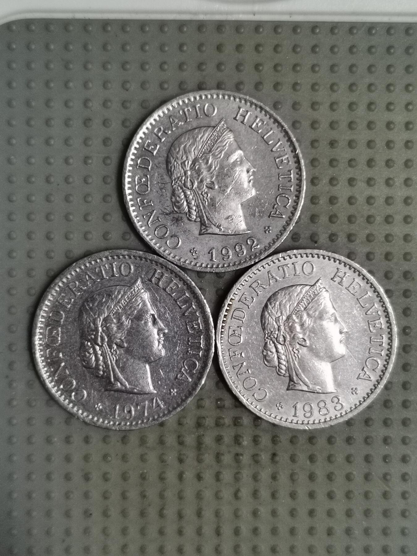 2025年第119场各国散币拍卖（总第119场） 瑞士10生丁3枚