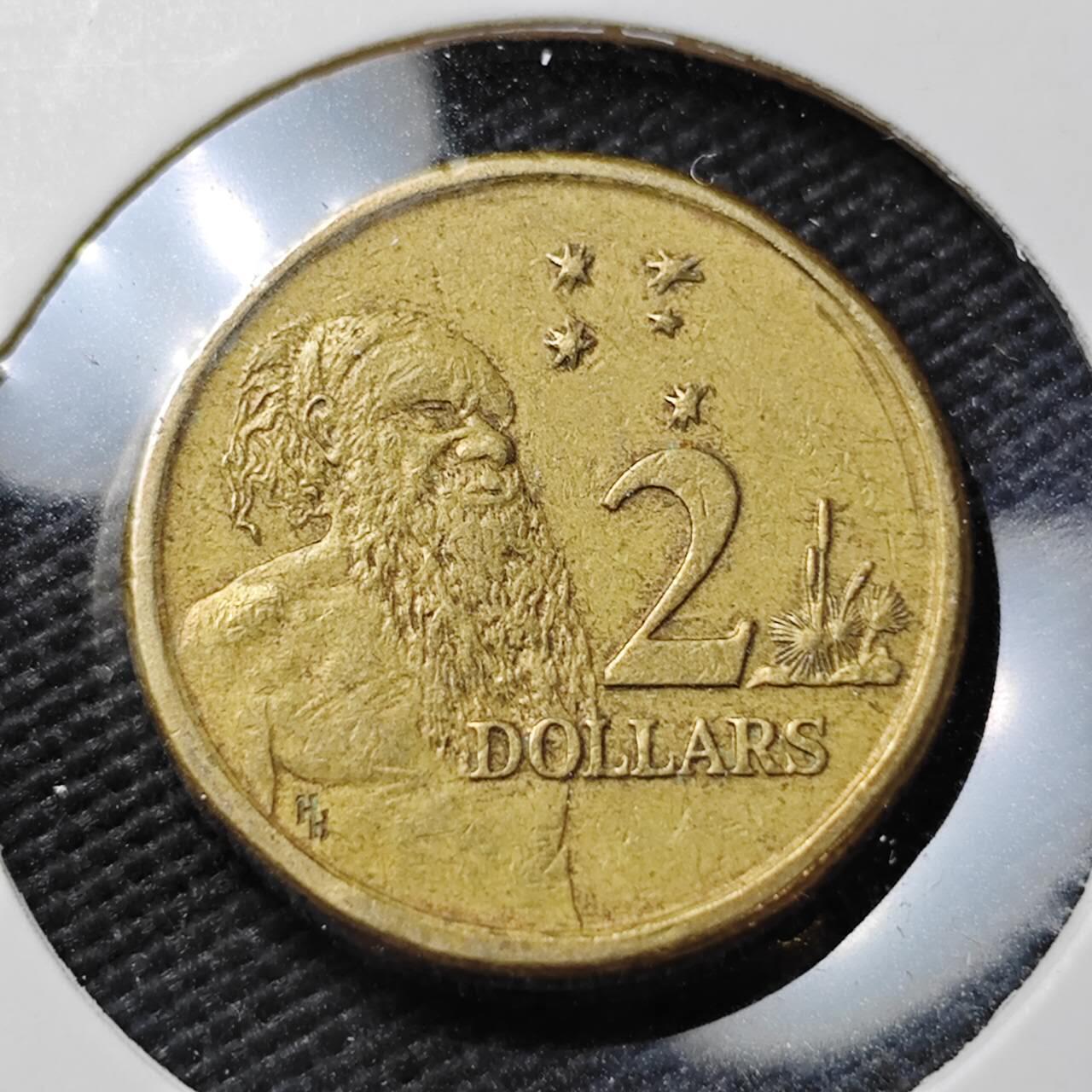 KK钱币收藏小铺  第372场  2月预留时间 周末发货  澳大利亚2元