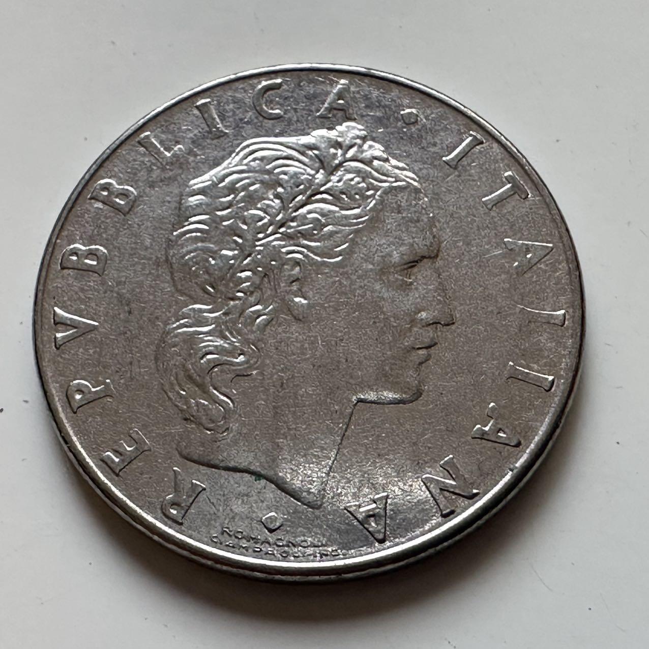 🌹外币初藏🌹🐯2025年第129场  每周二四六晚8️⃣点 接代拍 意大利1977年50里拉