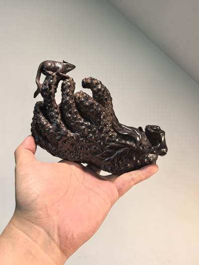 兰馨堂古玩杂项专场 - 紫檀雕佛手摆件