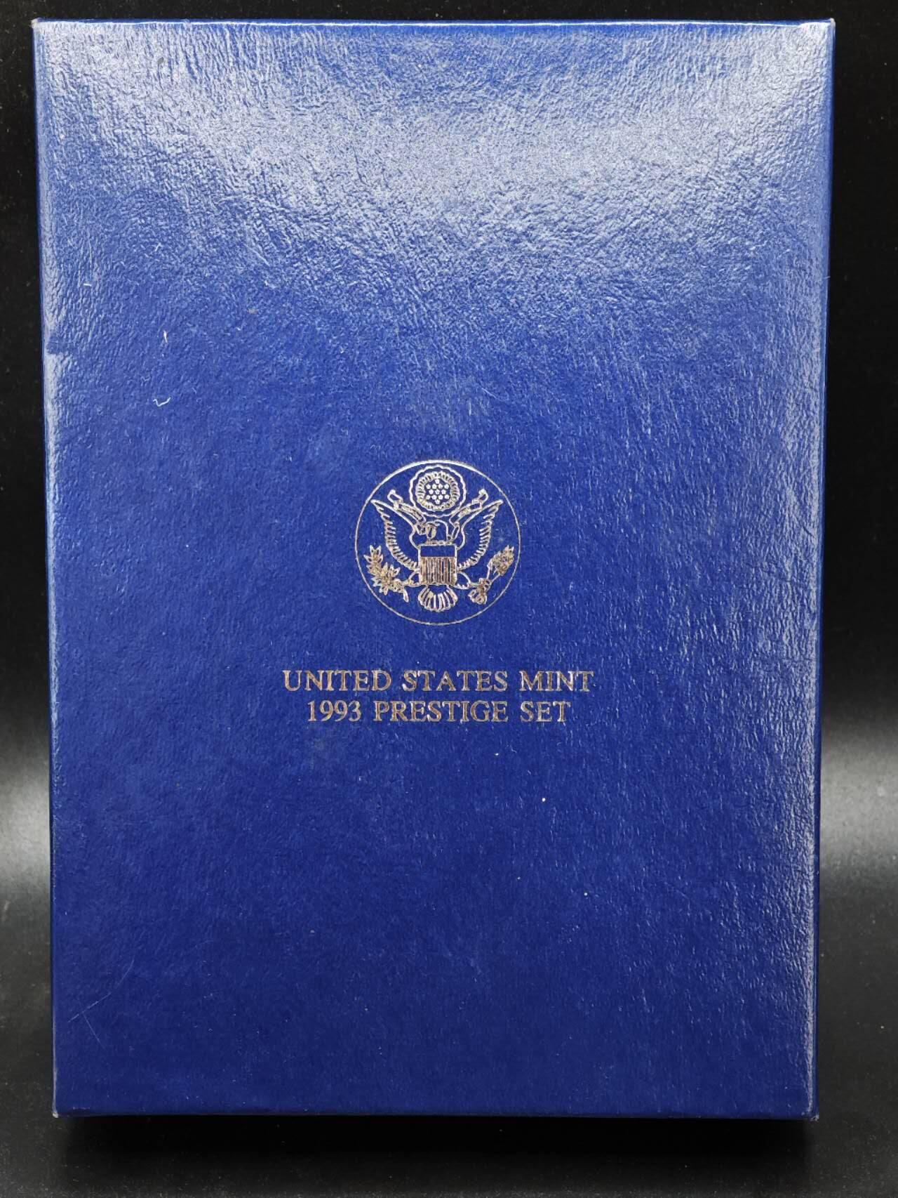 【淘币小摊】实时拍第七百九十九拍   银币套币场   满百包邮可预留二周 每周一统一发货   美国1993年精制套币含麦迪逊银币一对 银币重39.2克900银 银价407