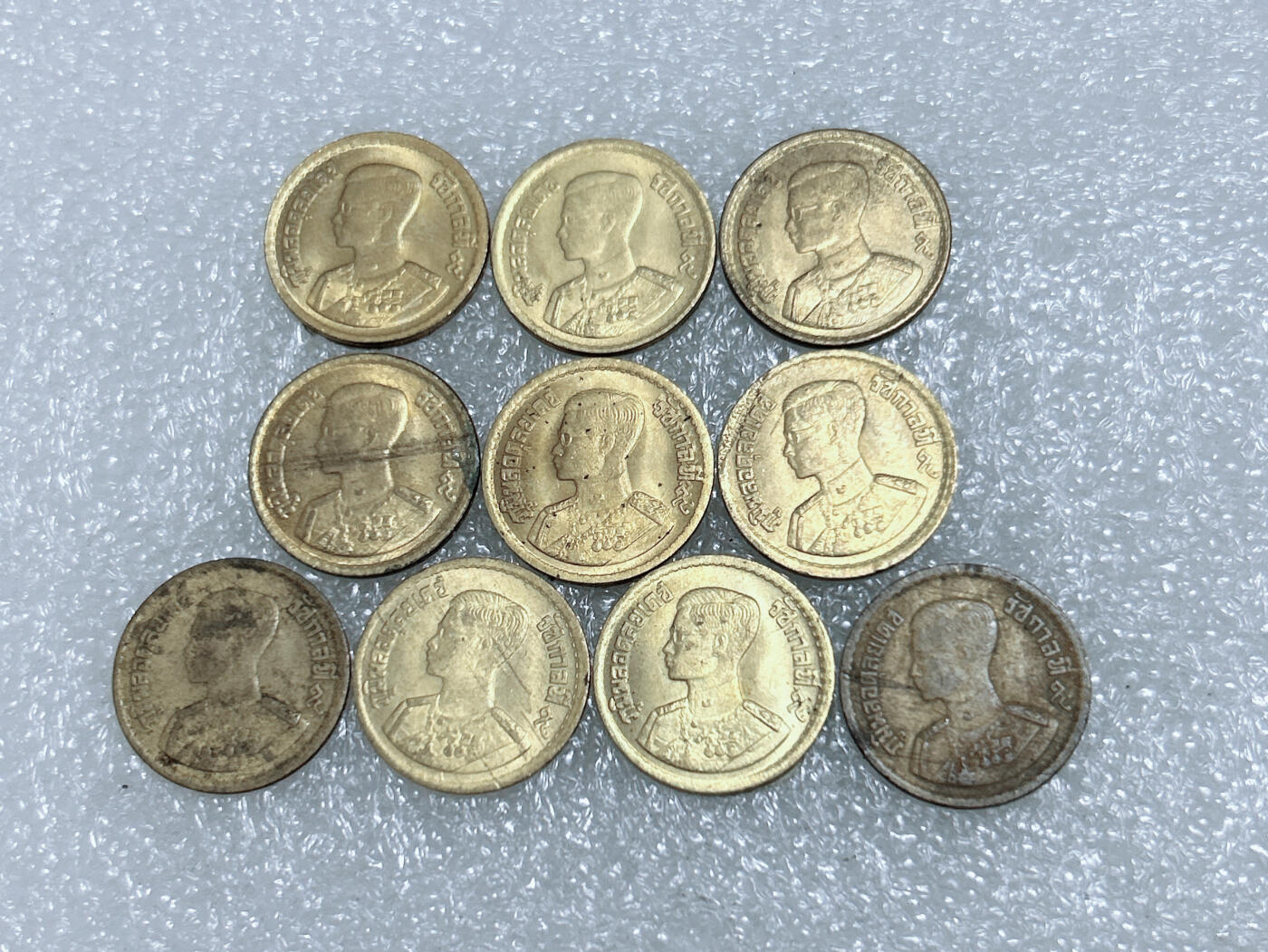 第一海外回流一元起拍收藏 散集专场  第268期 泰国10萨当铜币 10枚