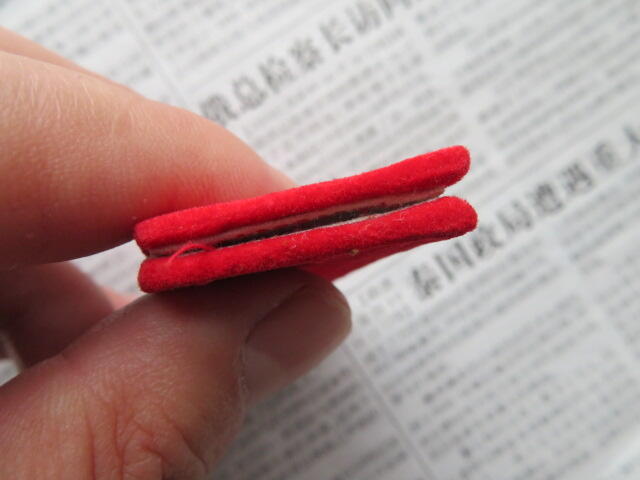 75--【全新】【有脏痕】65扎线红领章一付20220104-24