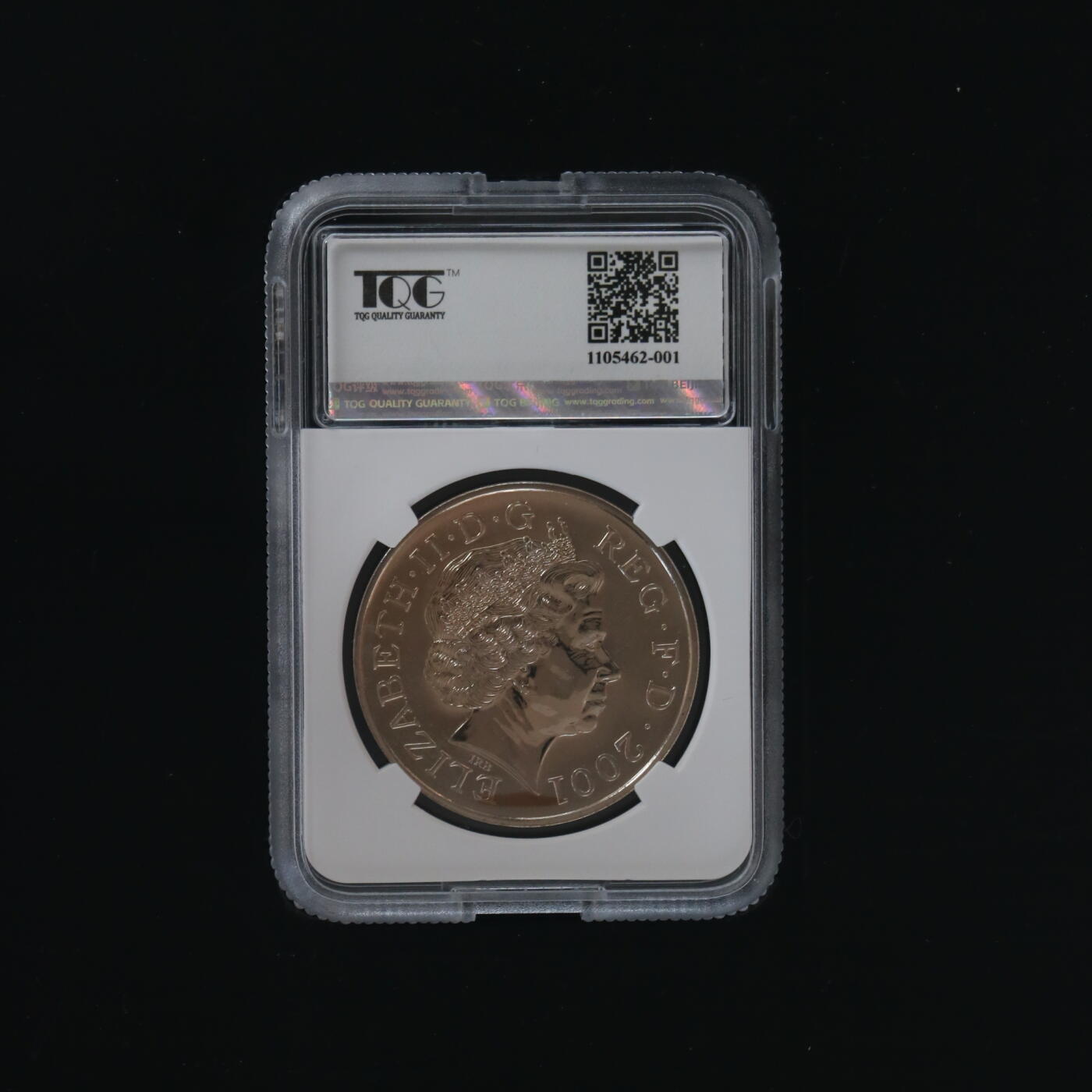 PThappally收藏第54次拍卖，英联邦地区硬币纸币 英国 2001 年 “维多利亚女王逝世百年” 5 英镑纪念币 TQG PF 65UC 珍稀币种