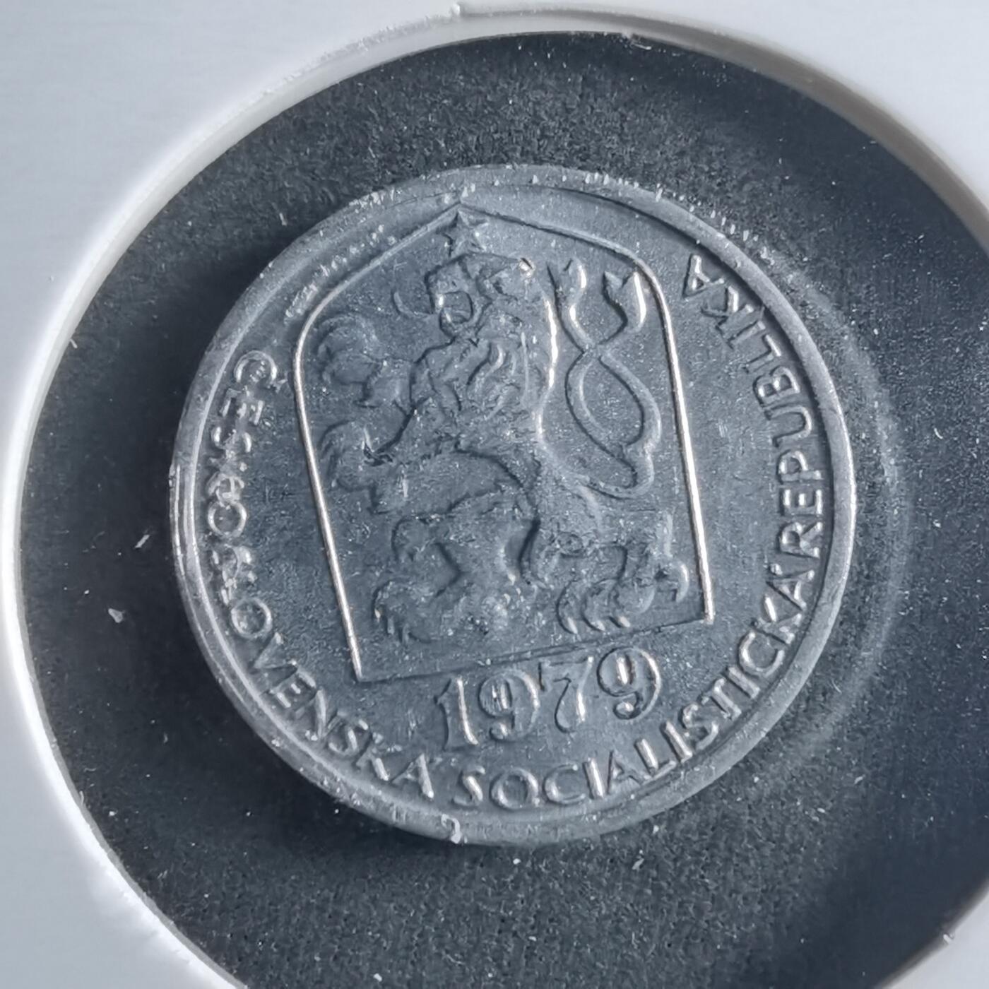 沼泽如烟--第906场 捷克斯洛伐克1979年10赫勒