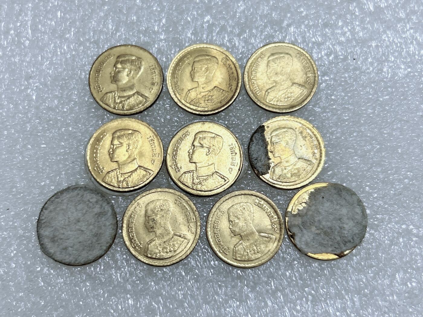 第一海外回流一元起拍收藏 散集专场  第268期 泰国5萨当铜币 10枚