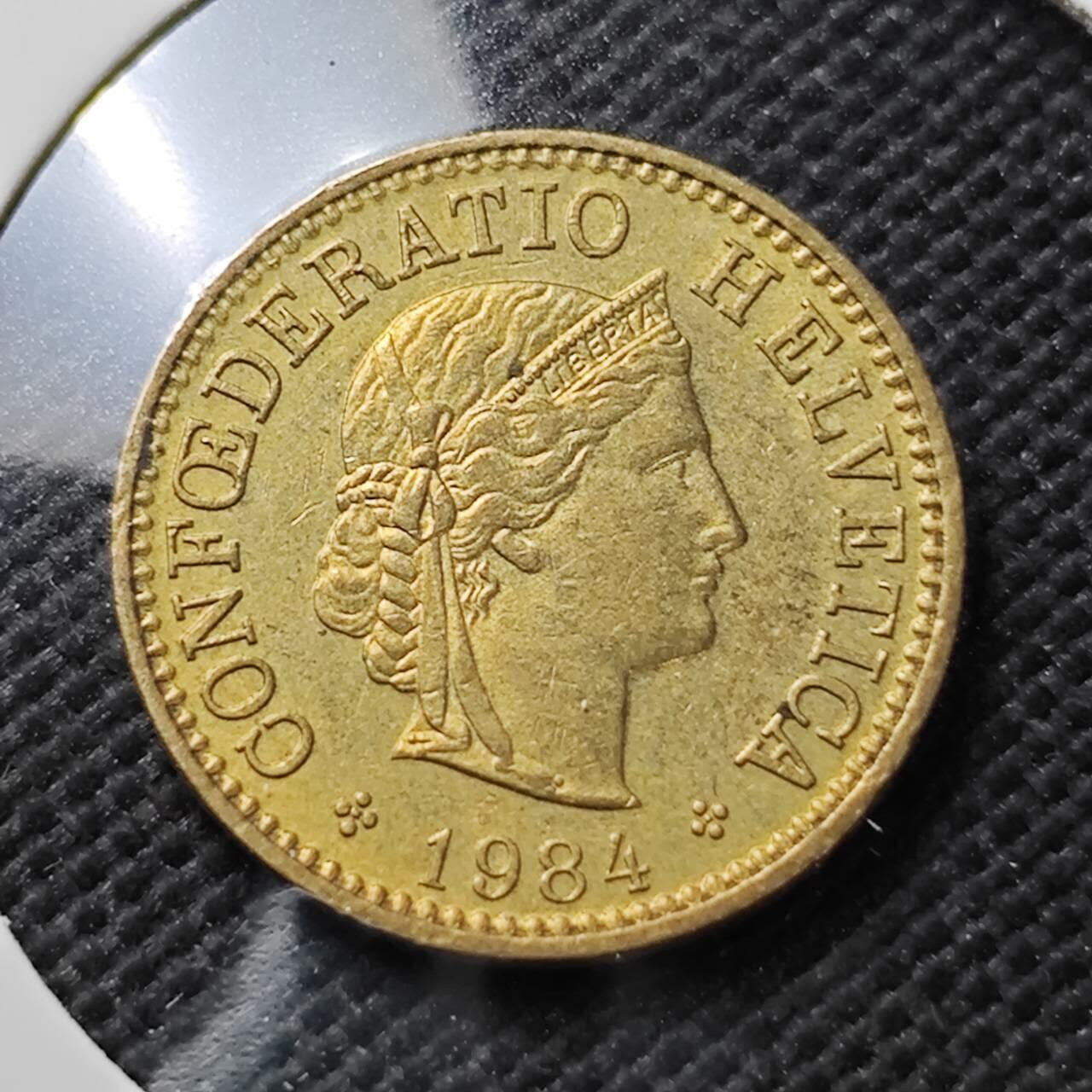 KK钱币收藏小铺  第373场  2月预留时间 周末发货  瑞士5分