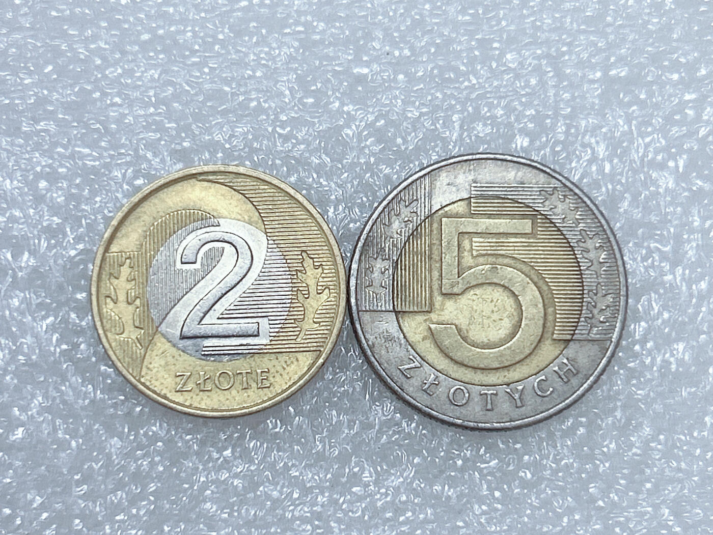第一海外回流一元起拍收藏 散集专场  第268期 波兰1994年双色币 2枚