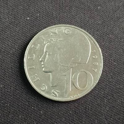 【游宝拍卖】乙巳蛇年88期 佣金1+6% - 奥地利-10先令 1987年 