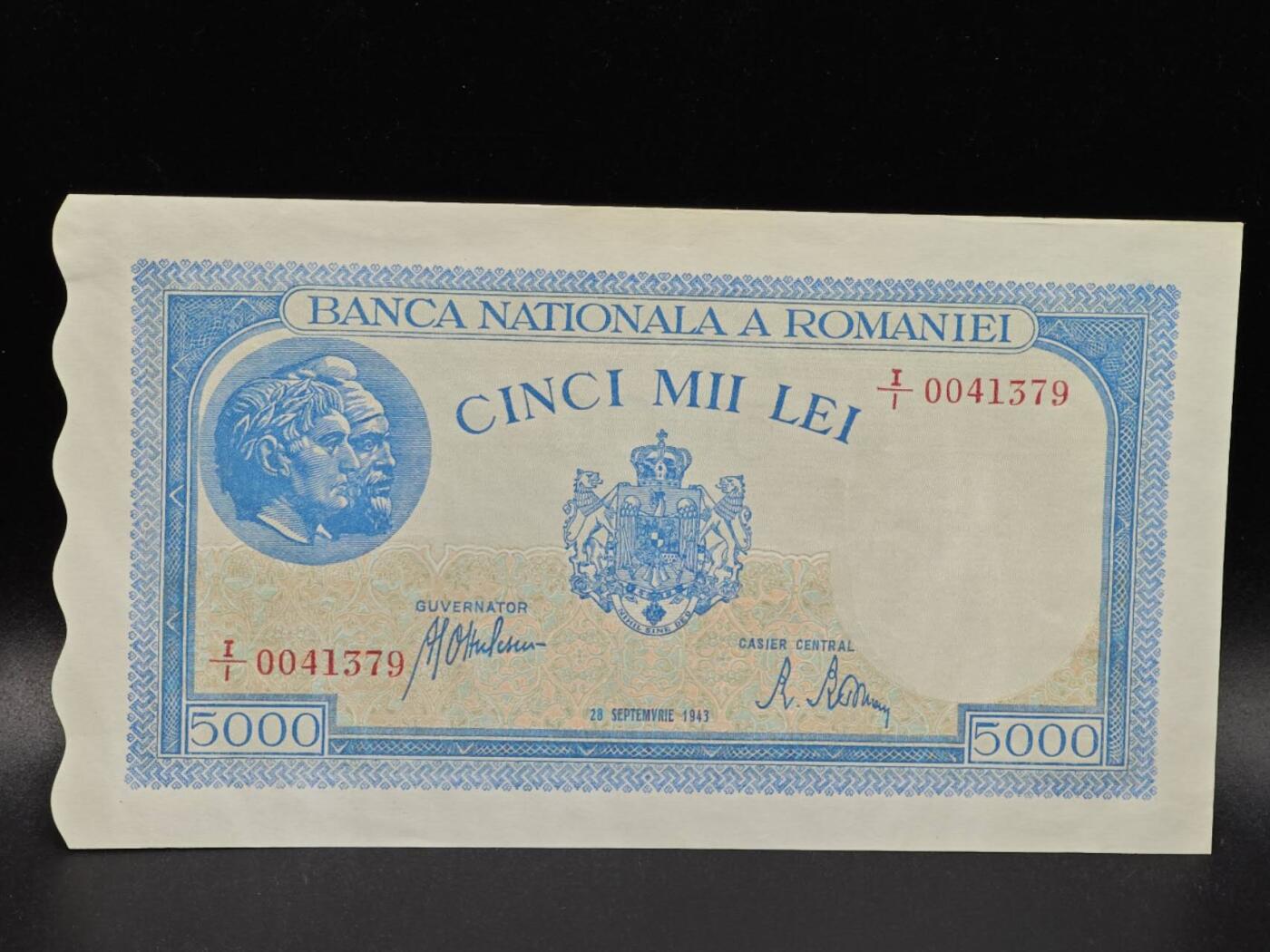 【淘币小摊】限时拍第八百拍  纸币场  满百包邮可预留两周  周一统一发货  罗马尼亚1943年1000列