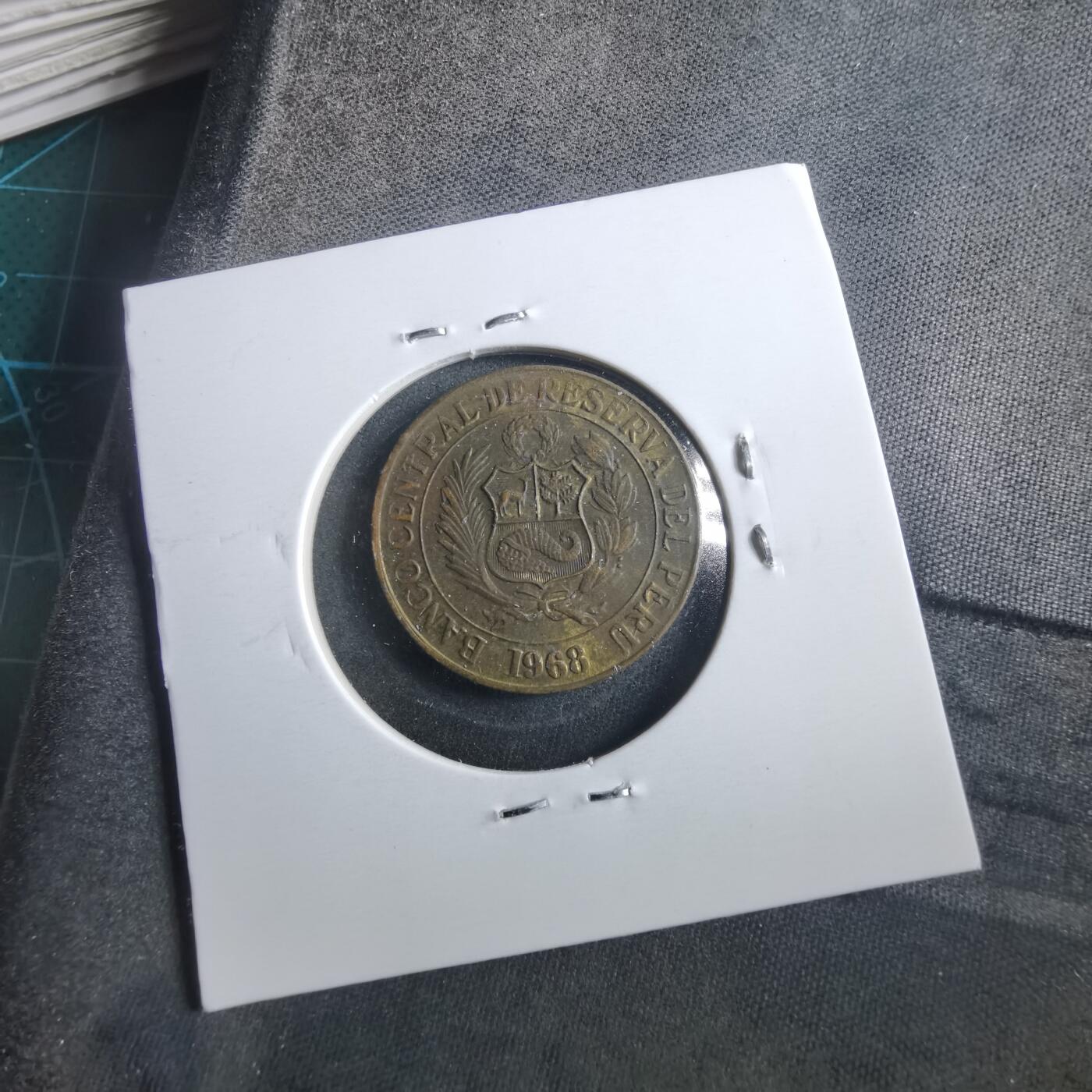 沼泽如烟--第906场 秘鲁1968年½索尔