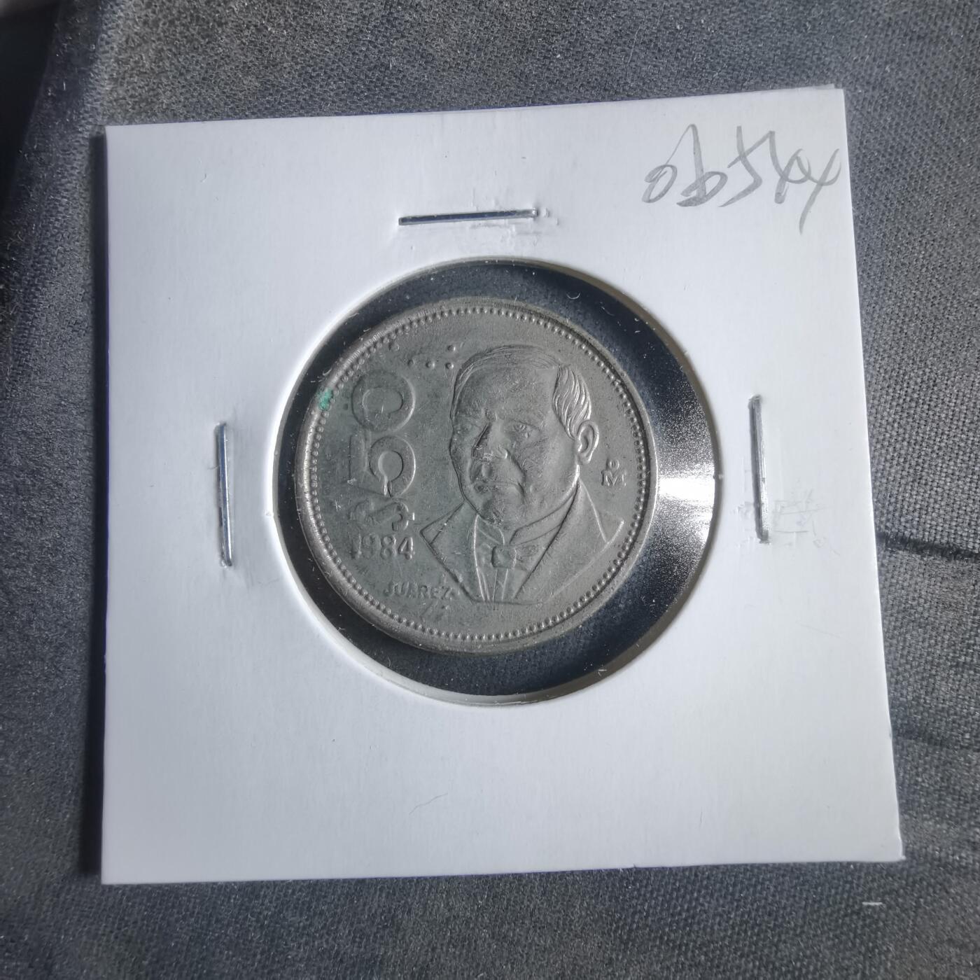 沼泽如烟--第906场 墨西哥1984年50比索