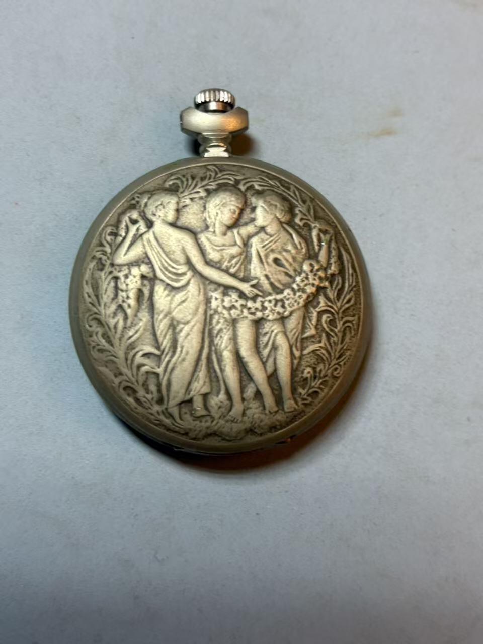 盛世勋华——号角文化勋章邮票专场拍卖第288期 苏联莫尔尼亚（Molnija）美惠三女神机械怀表