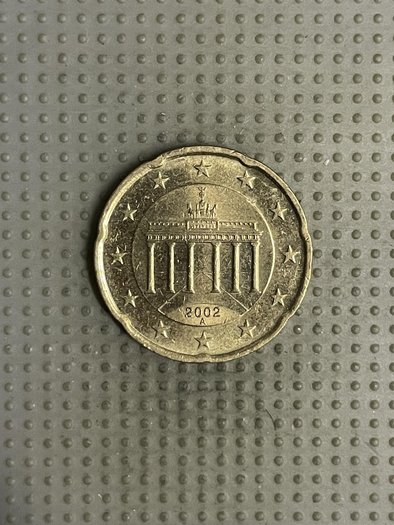 2025年第120场各国散币拍卖（总第120场） 德国2002年20欧分