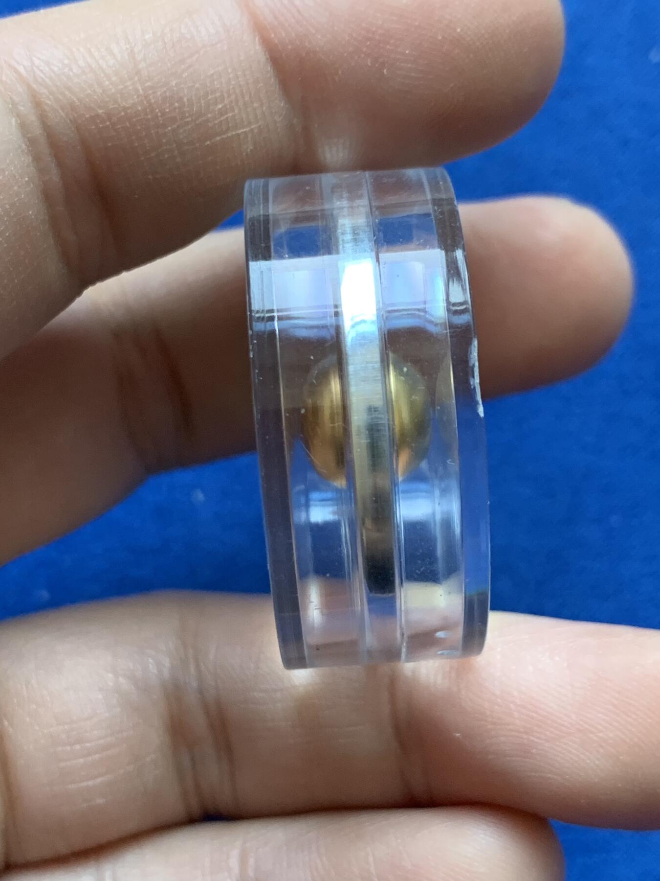 《竞宝斋》第439场 周日，周一，周二 3场连拍 （全场包邮） 波兰2008年10兹罗提精制银币 第二十九届北京奥运会（中间镀金硬铝球体）14.14克 925银