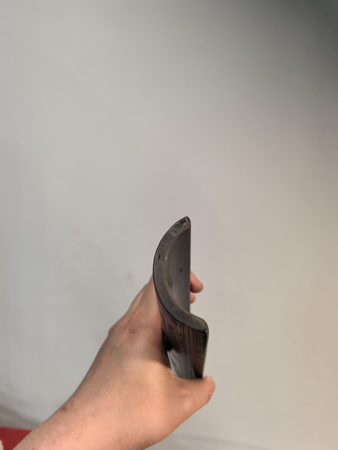 兰馨堂古玩杂项专场 竹雕诗文佛像人物镇纸摆件臂搁 