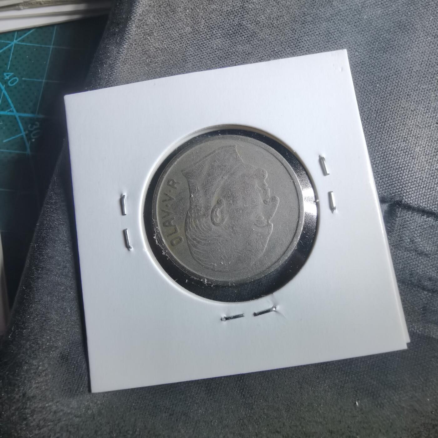 沼泽如烟--第906场 挪威1963年1克朗