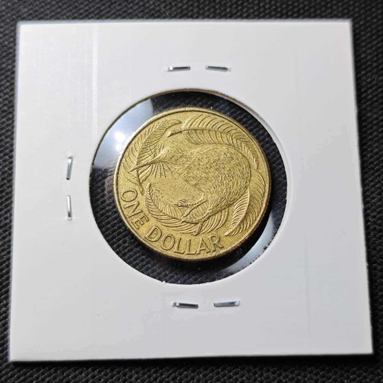 KK钱币收藏小铺  第372场  2月预留时间 周末发货  新西兰1元