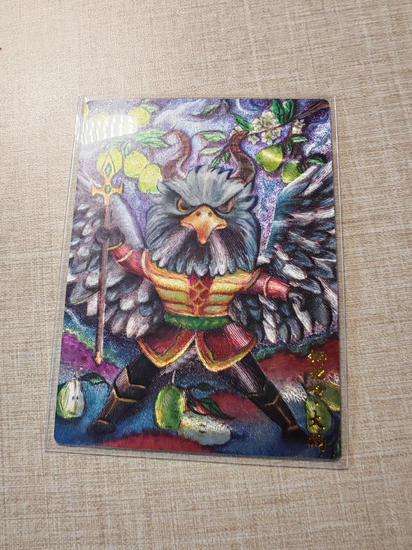 卡牌实验室开始第四次实验 【亲签15/20】【裸卡】【红月】狮驼岭 · 大鹏Q版