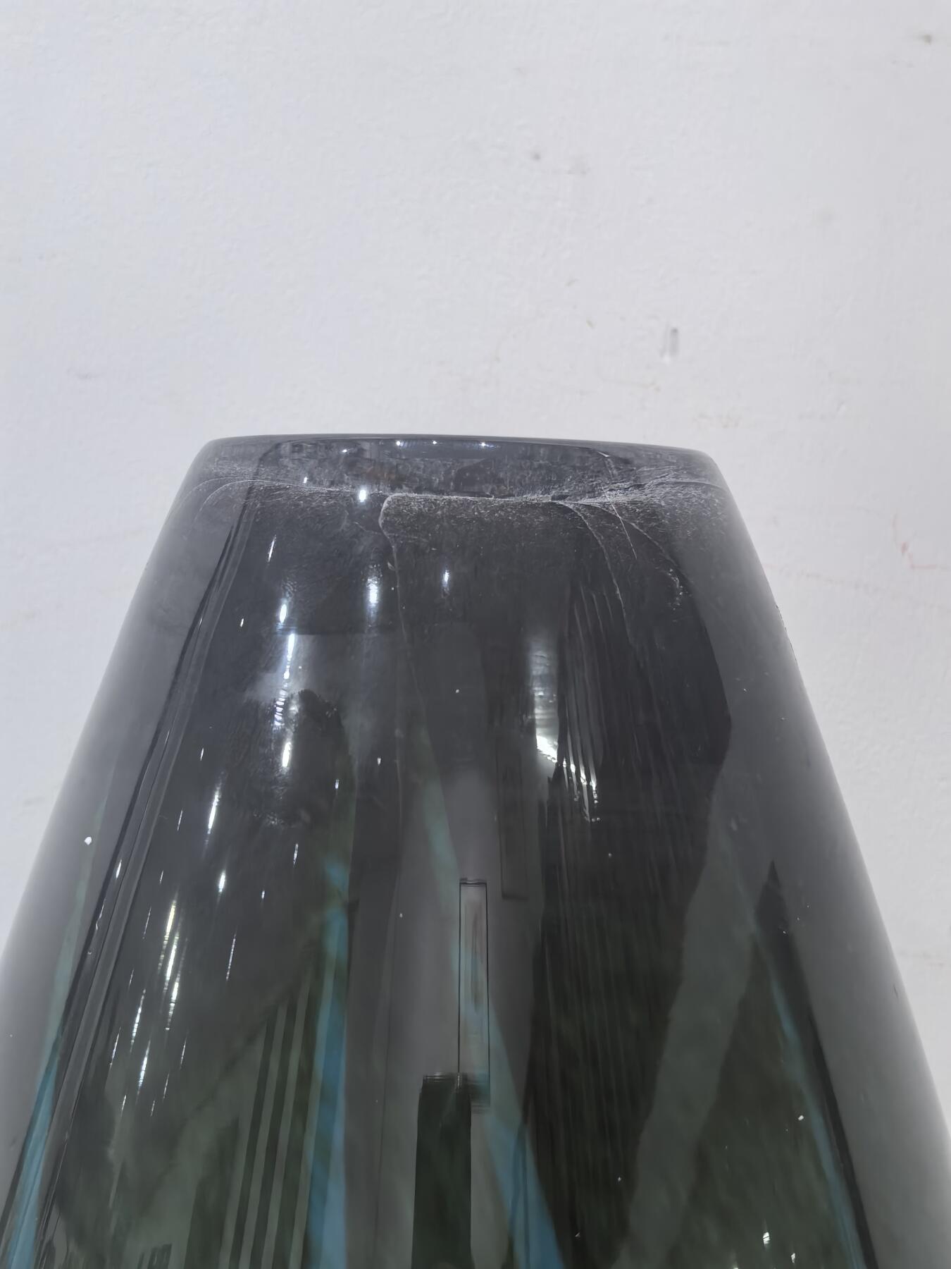 兰馨堂瓷器专场 回流大尺寸琉璃花瓶摆件