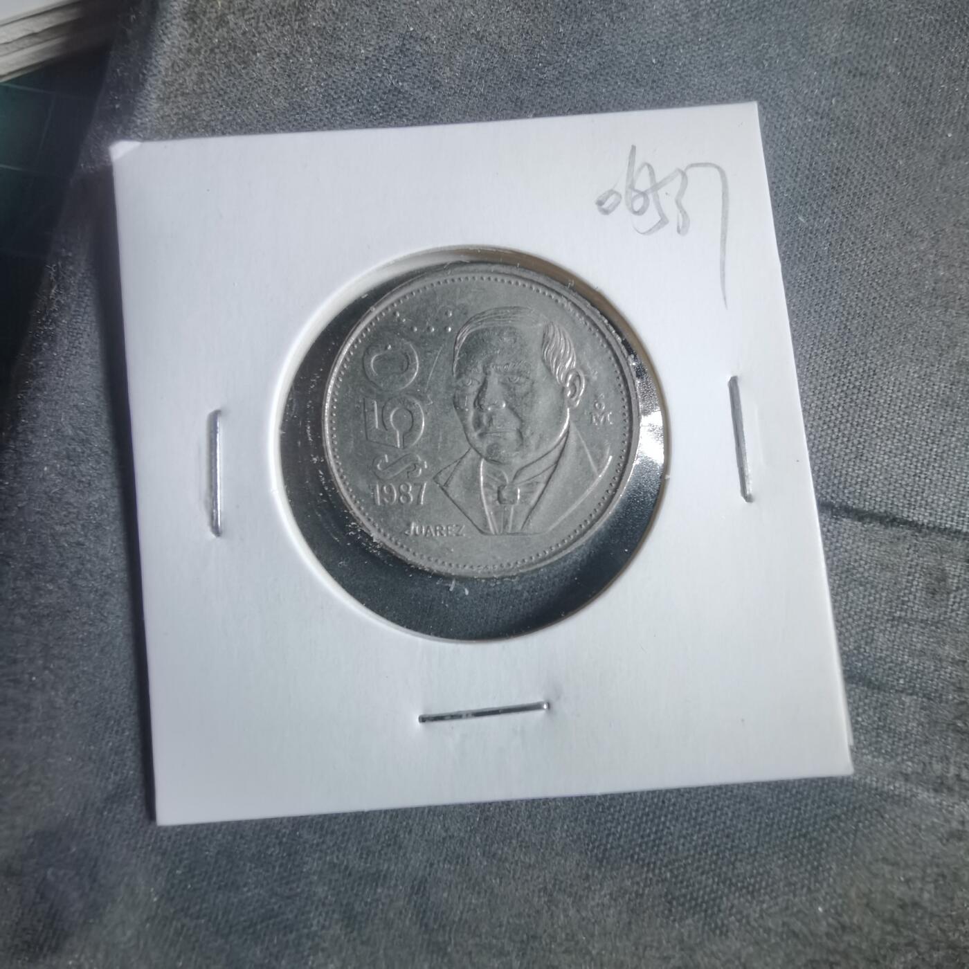 沼泽如烟--第906场 墨西哥1987年50比索