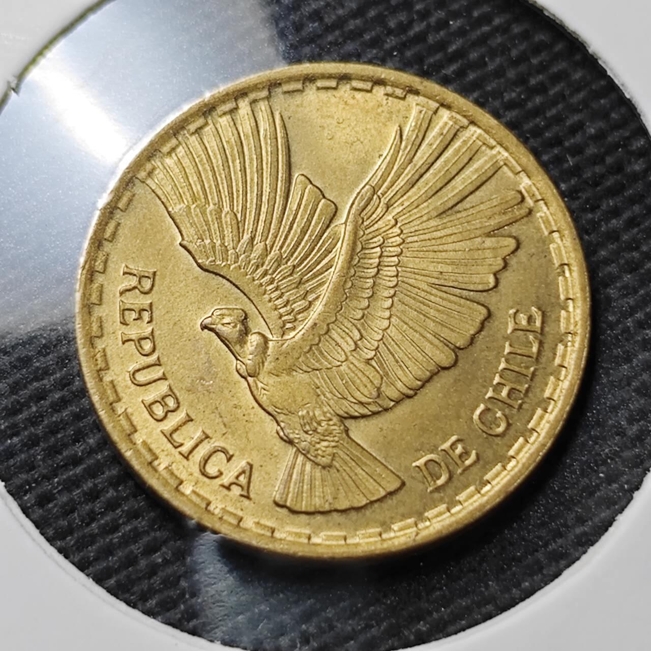 KK钱币收藏小铺  第372场  2月预留时间 周末发货  1970智利2分 好品