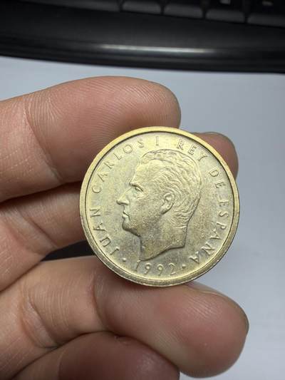 2025年集古藏今外币拍卖第十期-第7场—（总第287拍），可以寄存60天，满160元包邮。 - 1992年西班牙100比塞塔