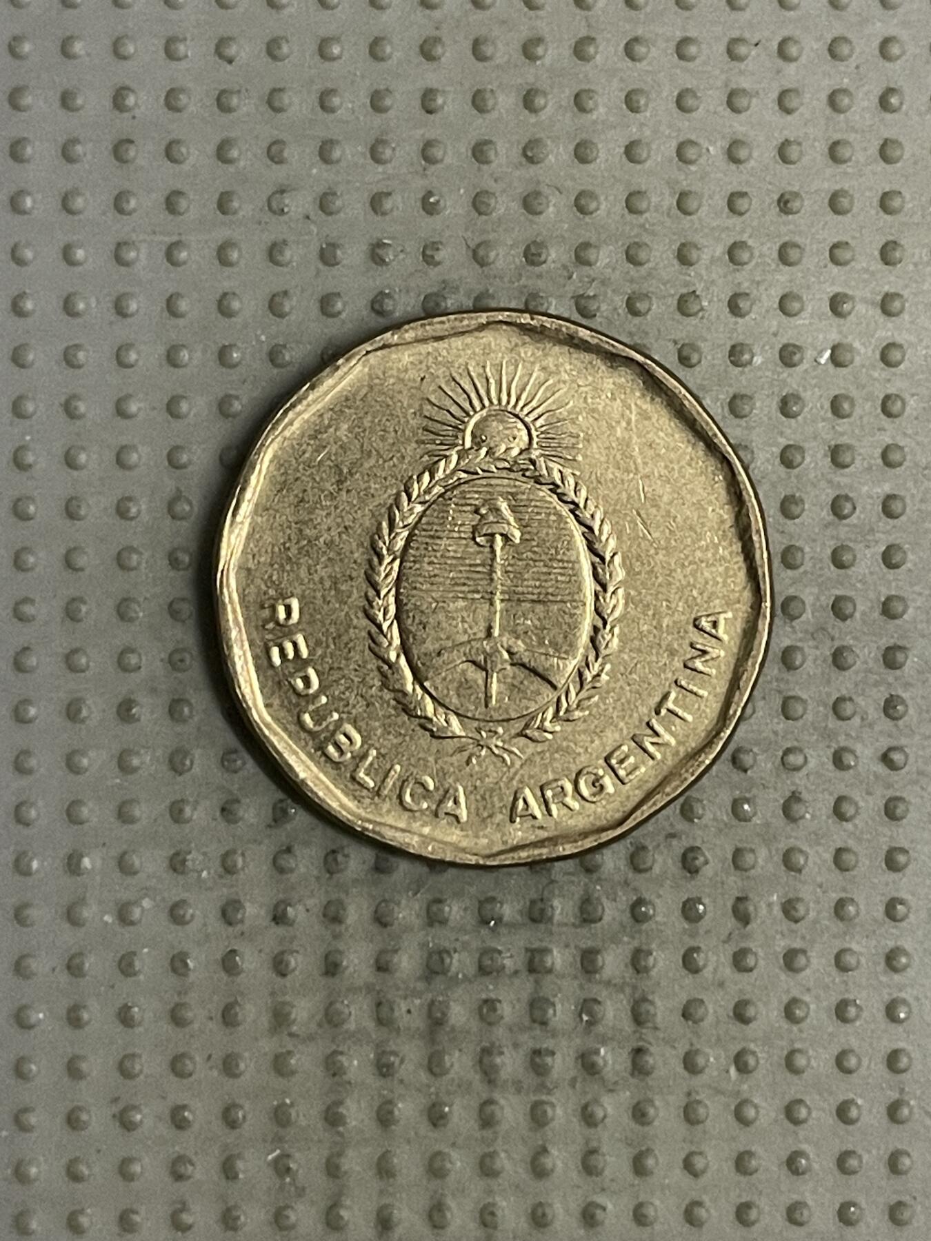 2025年第120场各国散币拍卖（总第120场） 阿根廷1987年10分