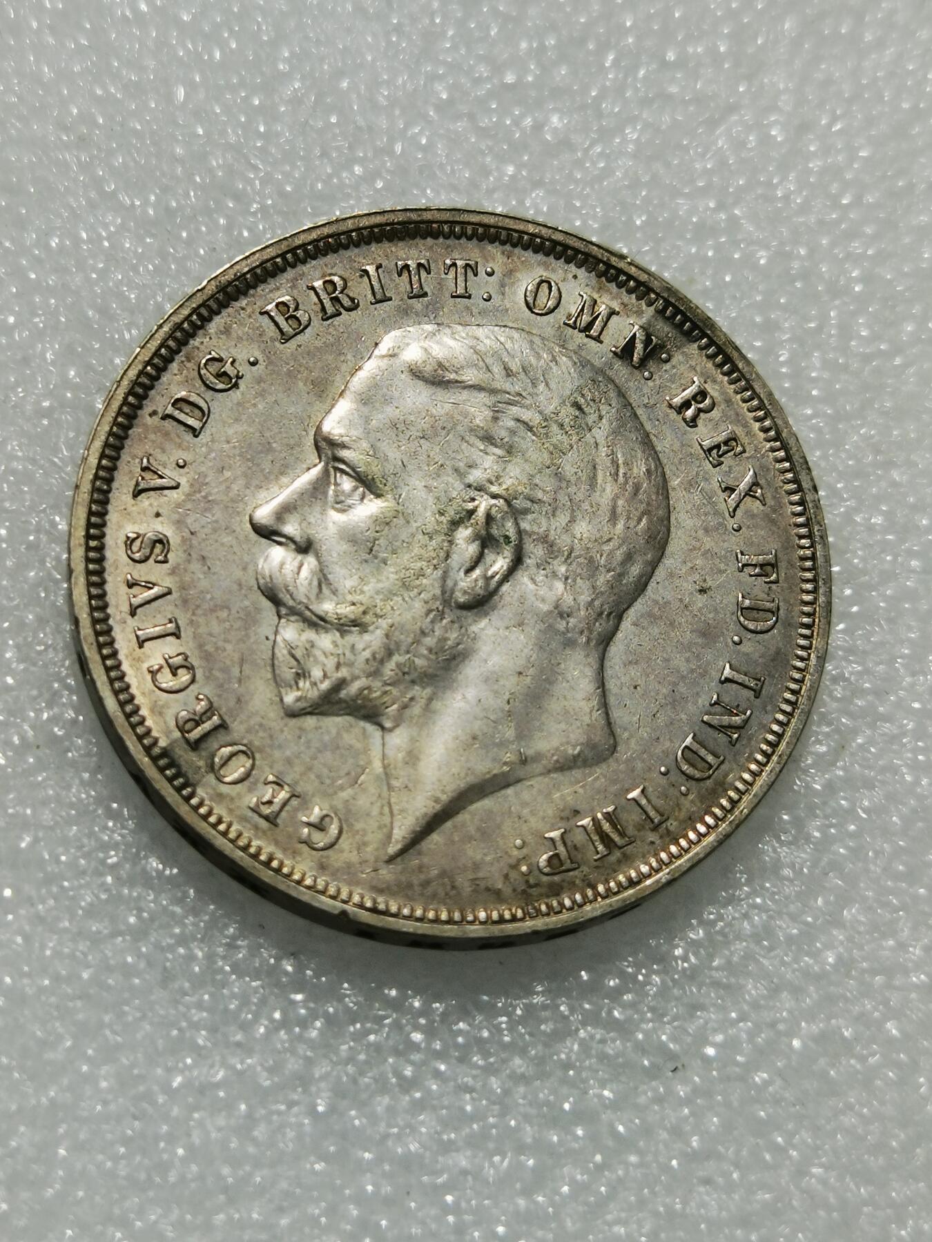 天下钱庄专场欢迎参拍 英国乔治五世木马剑银币