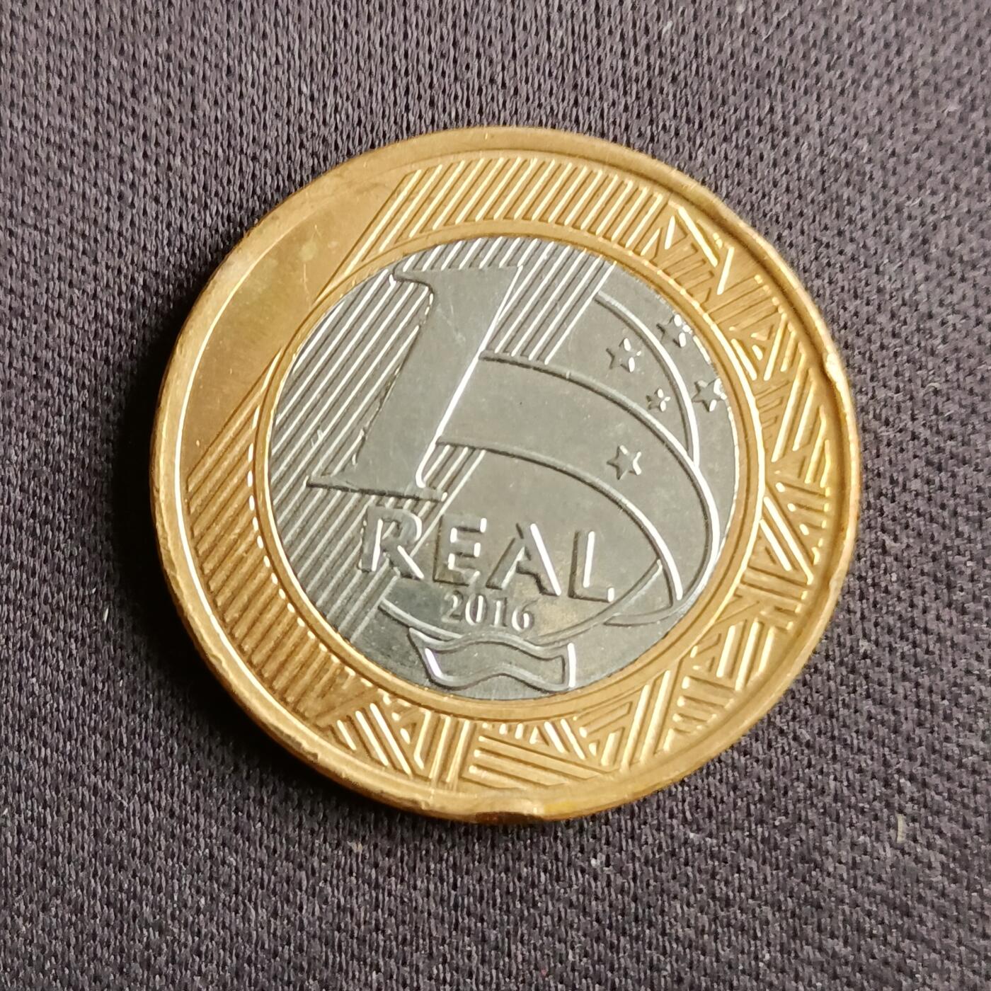 【游宝拍卖】乙巳蛇年88期 佣金1+6% 巴西-1瑞尔 2016年 里约奥运会纪念币