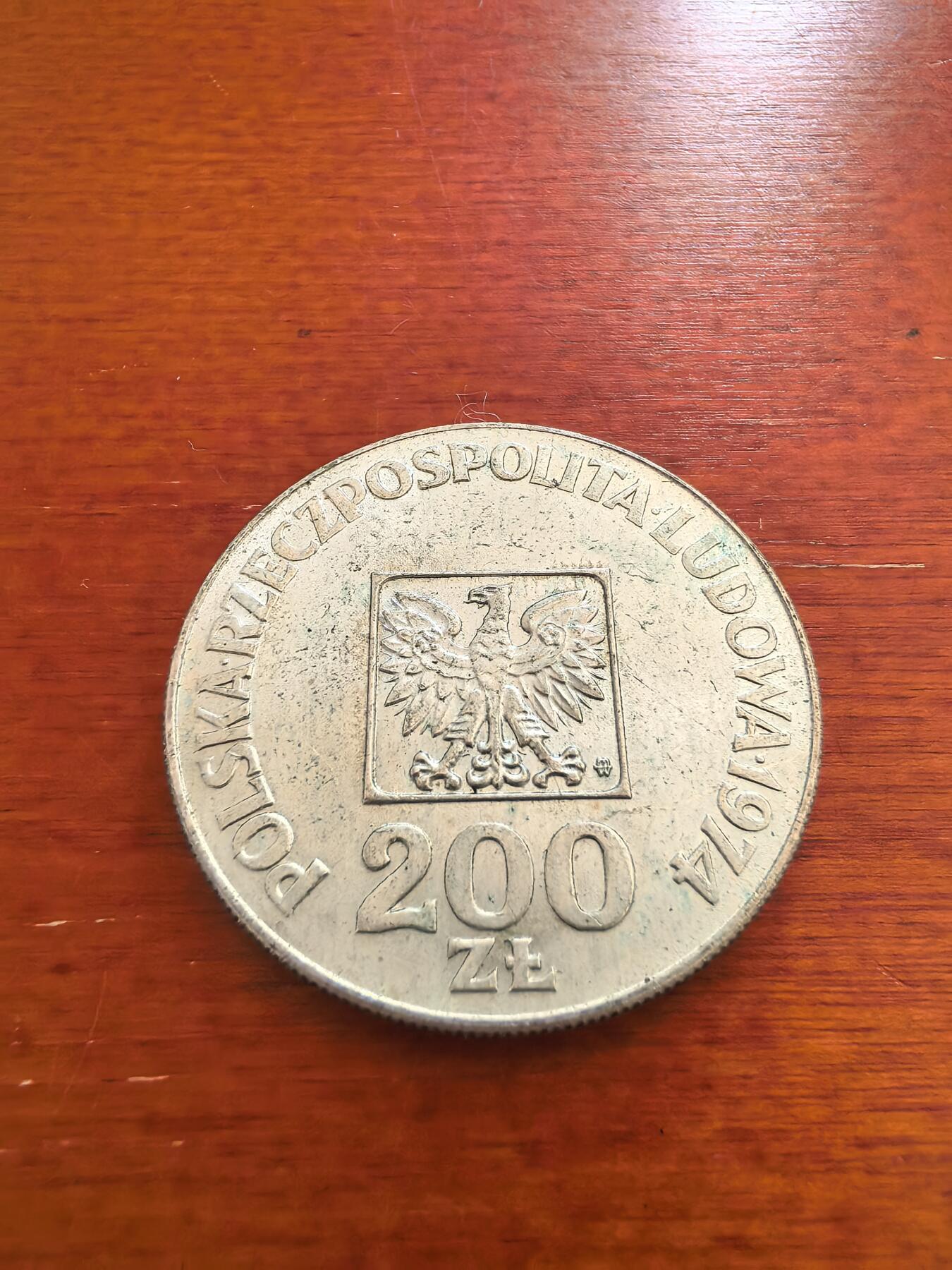 长老汇蛇年精选第七十四场拍卖 1974波兰人民共和国成立30周年200兹罗提银币