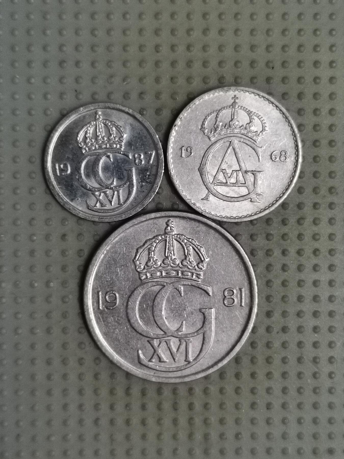 2025年第119场各国散币拍卖（总第119场） 瑞典3枚