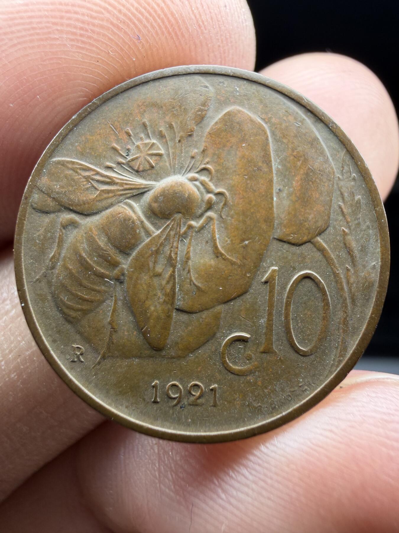 2025年集古藏今外币拍卖第十期-第7场—（总第287拍），可以寄存60天，满160元包邮。 1921年意大利10C