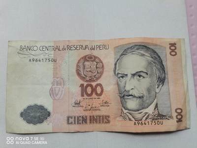 纸币 - 秘鲁100元
