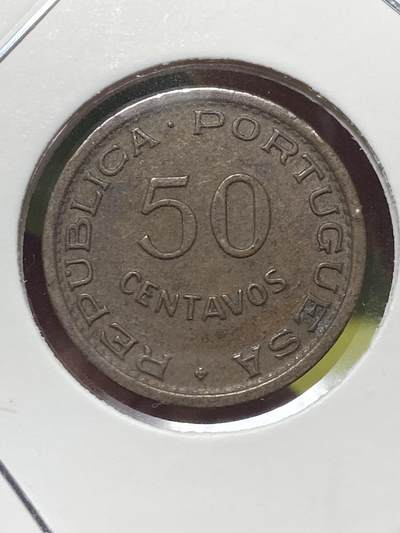 2025年第一百三十场(总第一百五十六场）外国好品纸夹散币场(免佣金) - 葡属安哥拉1961年50分(葡萄牙海外省时期，第一版关门年)