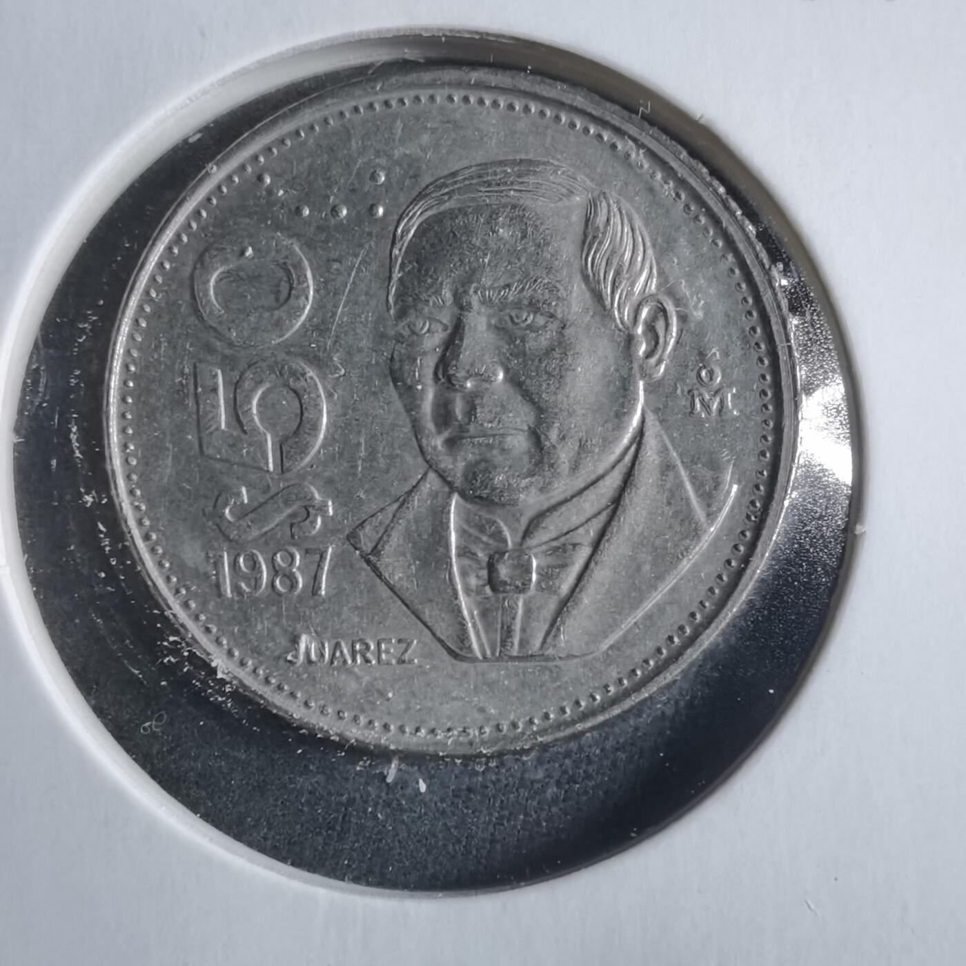 沼泽如烟--第906场 墨西哥1987年50比索