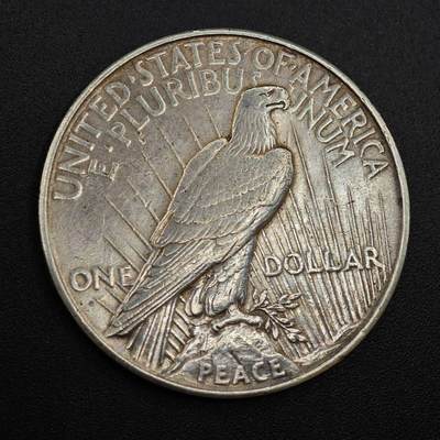 【淘币小摊】实时拍第七百九十九拍   银币套币场   满百包邮可预留二周 每周一统一发货   - 美国1922年和平银币