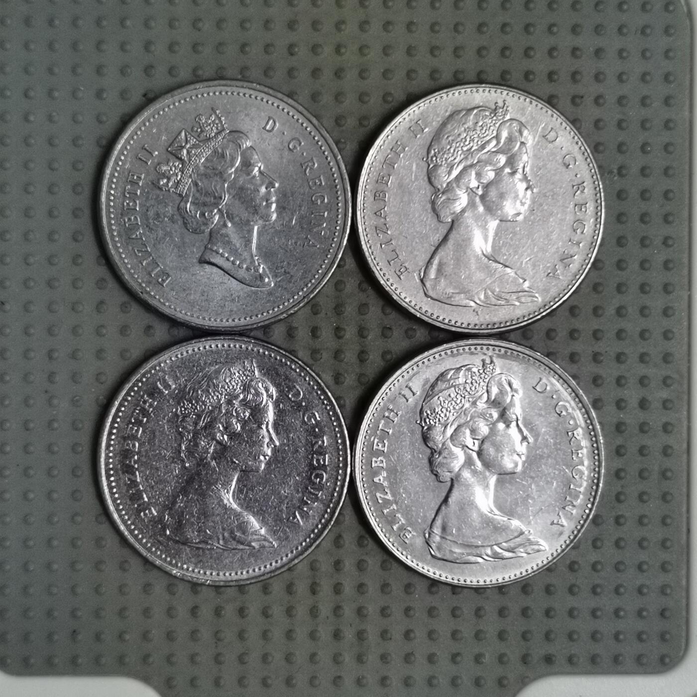 2025年第119场各国散币拍卖（总第119场） 加拿大5分4枚