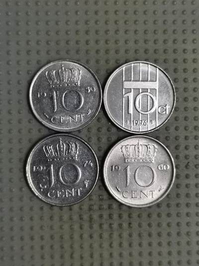 2025年第119场各国散币拍卖（总第119场） - 荷兰10分4枚