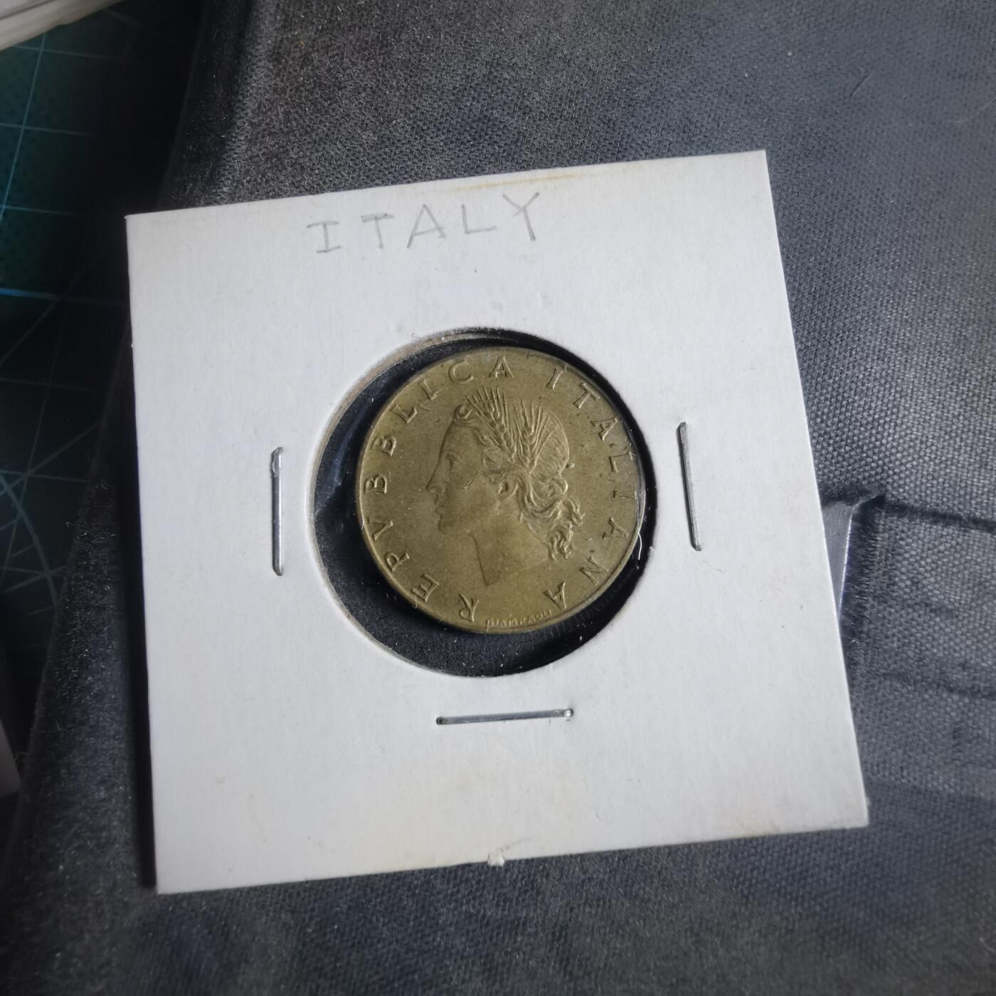 沼泽如烟--第906场 意大利1958年20里拉