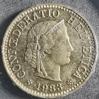 沼泽如烟--第906场 - 瑞士1983年五分