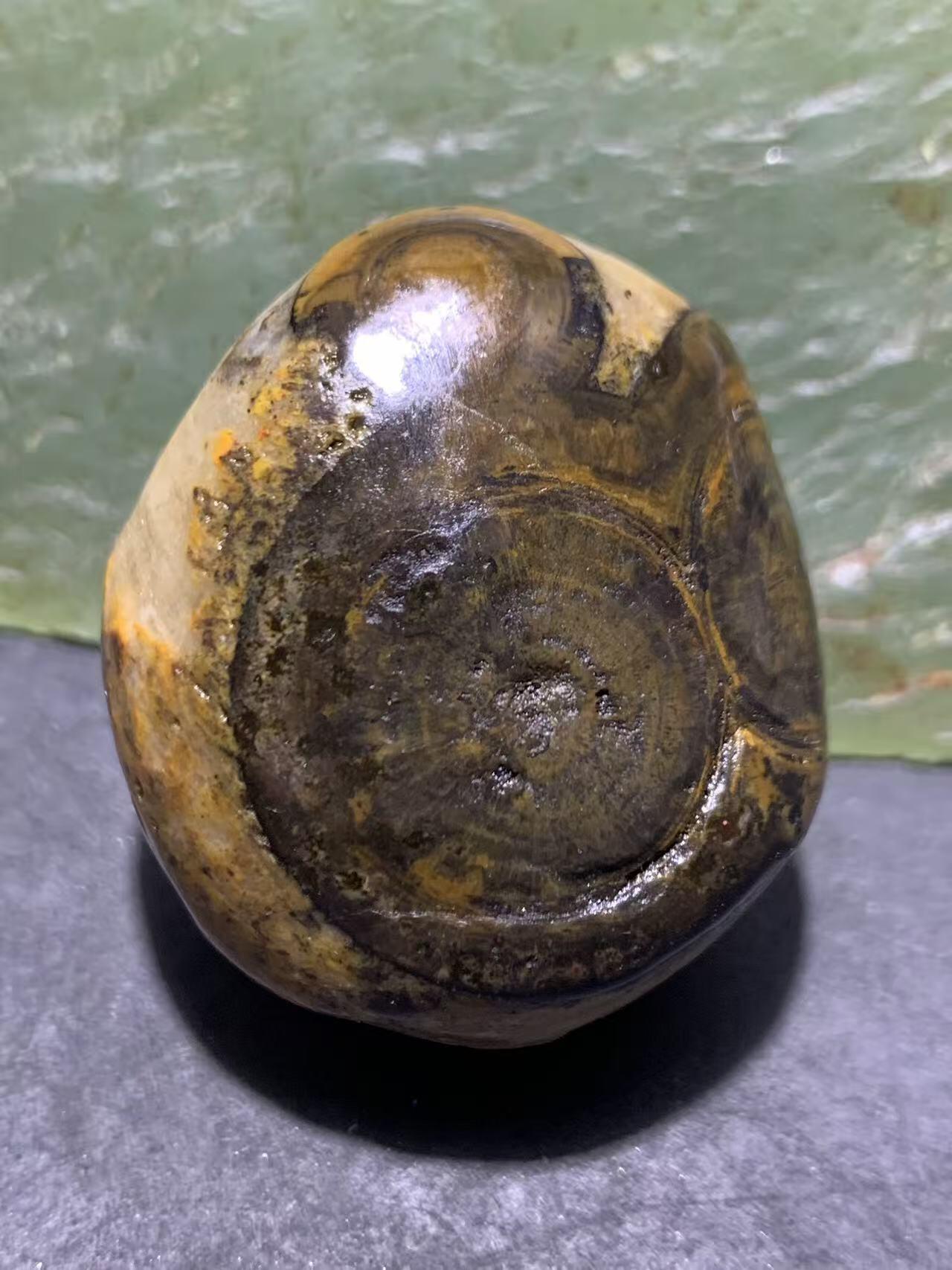 精美冰飘战国红玛瑙随形天眼原石吊坠一个