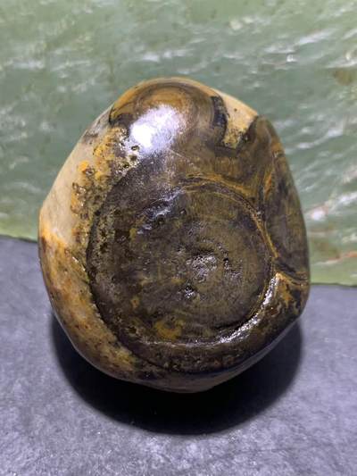 精美冰飘战国红玛瑙随形天眼原石吊坠一个 - 精美冰飘战国红玛瑙随形天眼原石吊坠一个